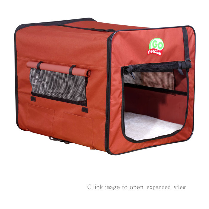 Go Pet Club Soft Sided Indoor/Outdoor Pet Crate & Reviews Wayfair